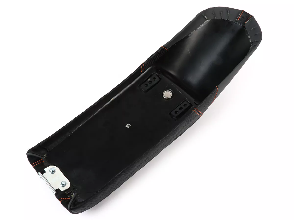 Zitbank -BGM TEST FIETS- Lambretta LI, LI S, SX, TV, DL, GP - met magnetische sluiting