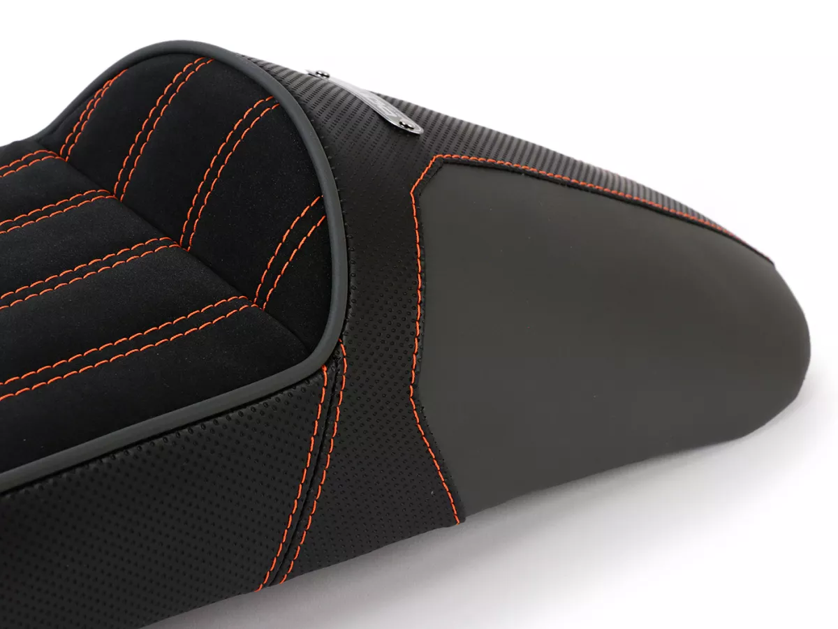 Zitbank -BGM TEST FIETS- Lambretta LI, LI S, SX, TV, DL, GP - met magnetische sluiting