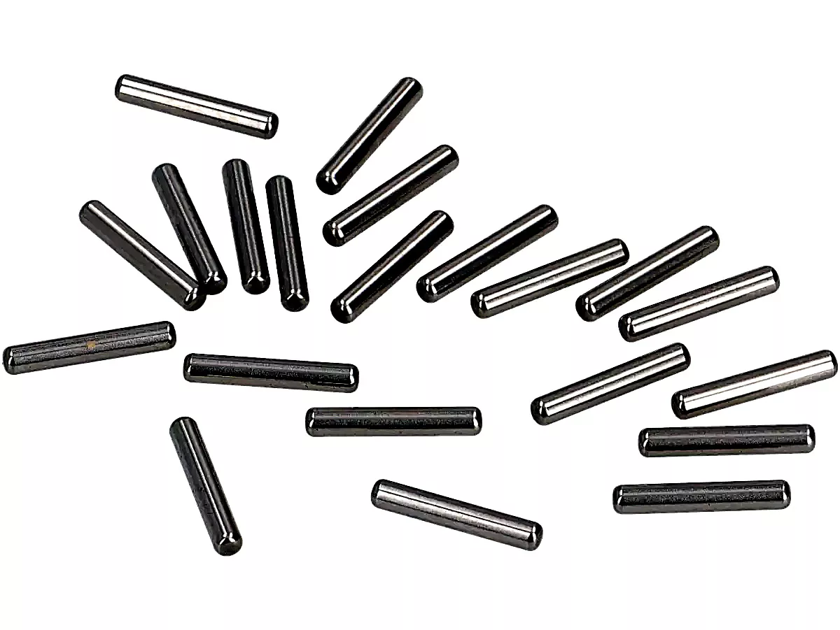 Lager Naaldenset 2,0x11,8mm As -OEM KWALITEIT- Vespa PX125, PX150, PX200, T5 125cc, Cosa, Rally180 (VSD1T), Rally200 (VSE1T), Sprint150 (VLB1T), TS125 (VNL3T), GT125 (VNL2T), GTR125 (VNL2T), GL150 (VLA1T), Super, VNA, VNB, VBA, VBB - 21 stuks