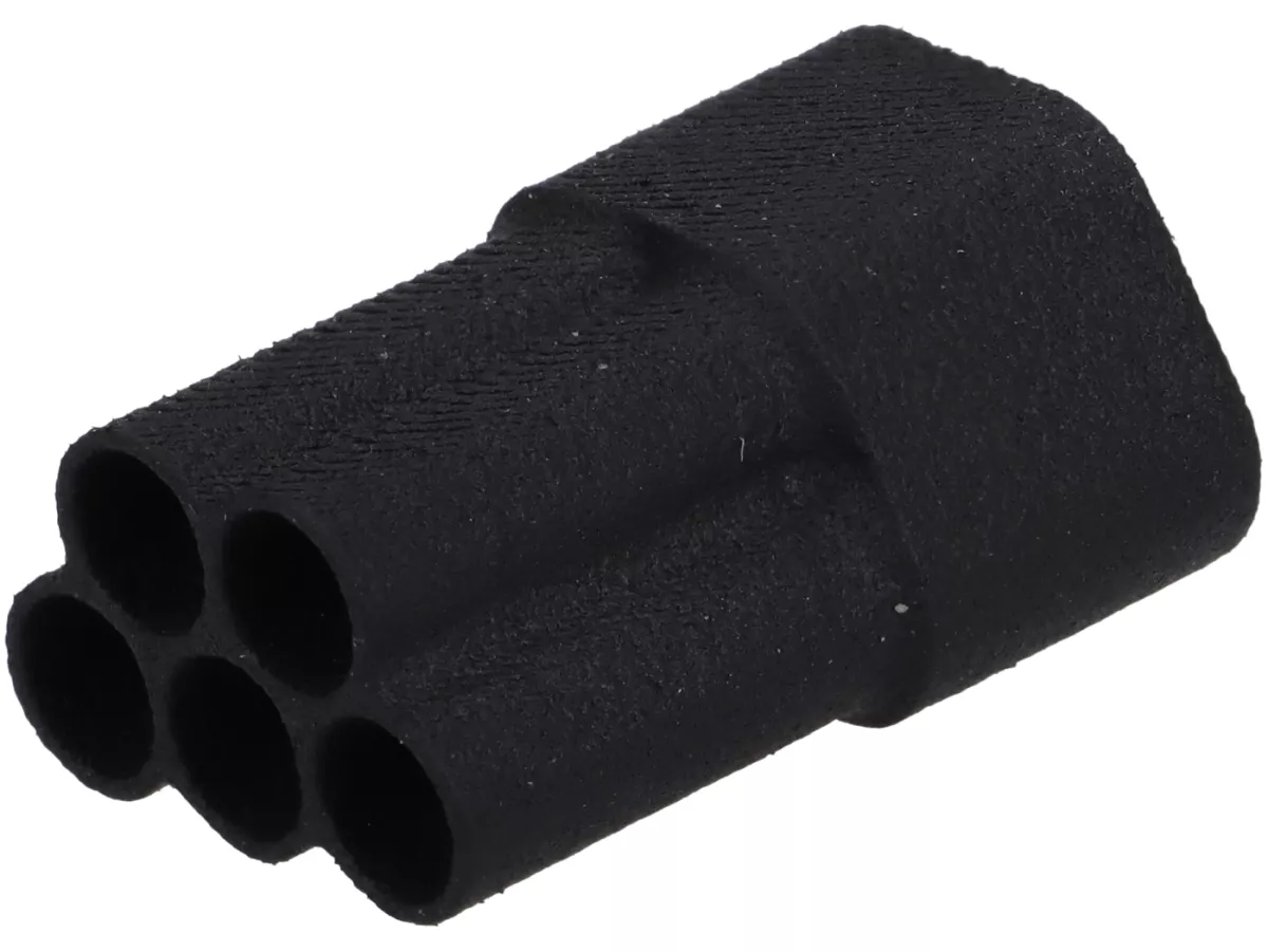 Stecker für Kabelbaum -BGM PRO, 5 Steckkontakte- Vespa, Piaggio, Gilera - Muffe für Stecker