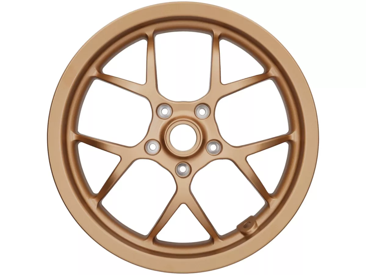 Wielset (voor+achter incl. montagesets) -BGM PRO SPORT - 3.00-13 inch - Vespa GTS, GTS Super, GTV, Sei Giorni, GT 60, GT, GT L 125-310cc - goud mat