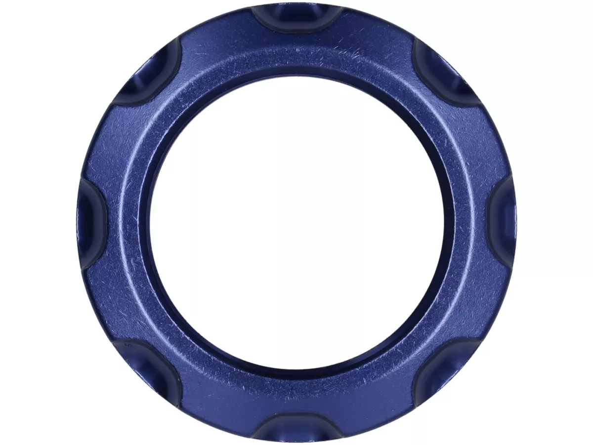 Mutter -BGM PRO -  Einstellung Federvorspannung Stoßdämpfer BGM PRO SPORT / COMPETITION- blau