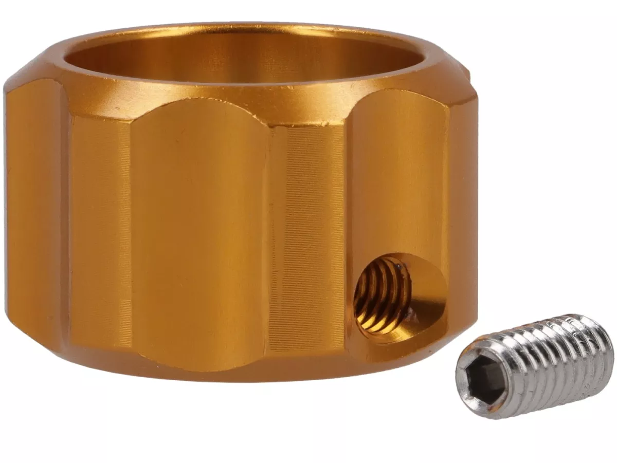 Einstellrad Dämpfung Druckstufe Soft/Hard -BGM PRO- Serie für Stoßdämpfer der Baureihen BGM PRO R12, BGM PRO SC / R12, BGM PRO SC / F16 - gold