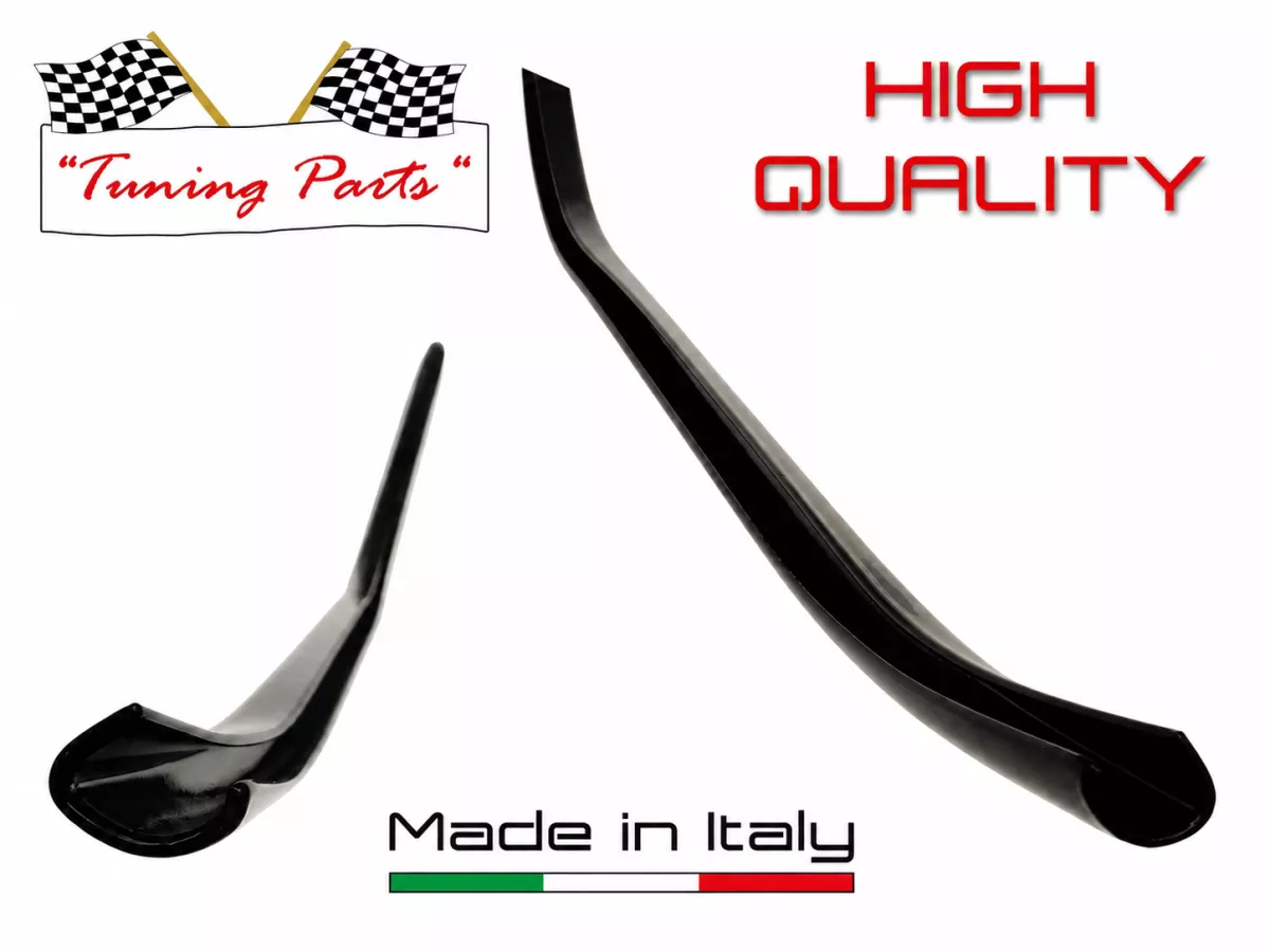 Protection des bords -CIF HQ Black Edition- Vespa Smallframe V50, PV125, ET3 - aluminium - noir