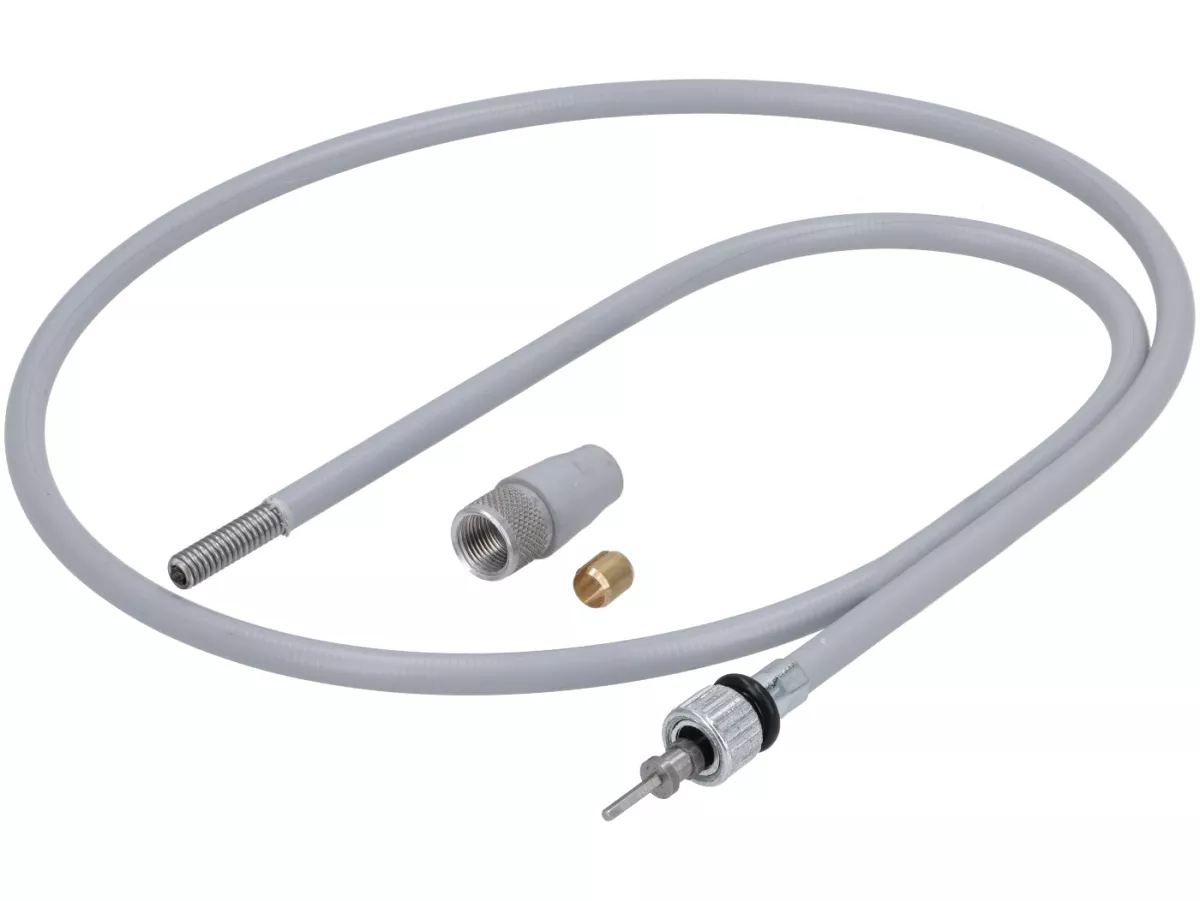 Snelheidsmeter kabel compleet -CIF adapter (2.0mm => 2.7mm)- Vespa GT125 (VNL2T), GTR125 (VNL2T), TS125 (VNL3T), Sprint150 (VLB1T), Sprint Veloce, Rally180 (VSD1T), Rally200 (VSE1T)