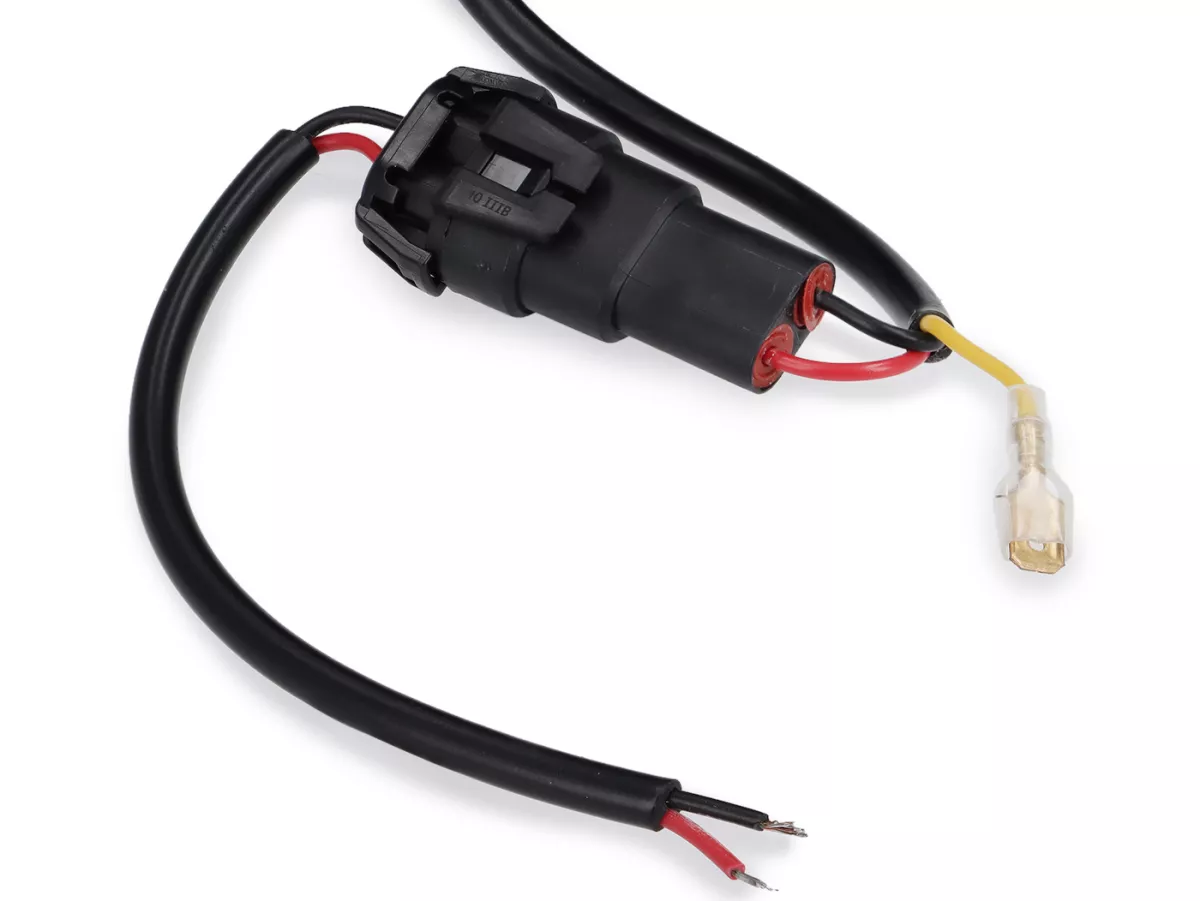 Lampu depan -SIEM LED Ø = 105/115mm (kaca/luar) - Vespa VNA1T ke VNA2T, VNB1T ke VNB2T - termasuk set konverter tegangan