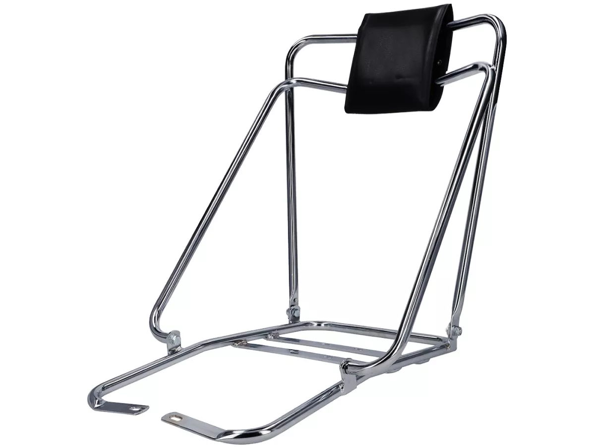 Rugleuning FLIP OVER -AMS CUPPINI- Lambretta LI, LIS, SX, TV, DL, GP - Chroom