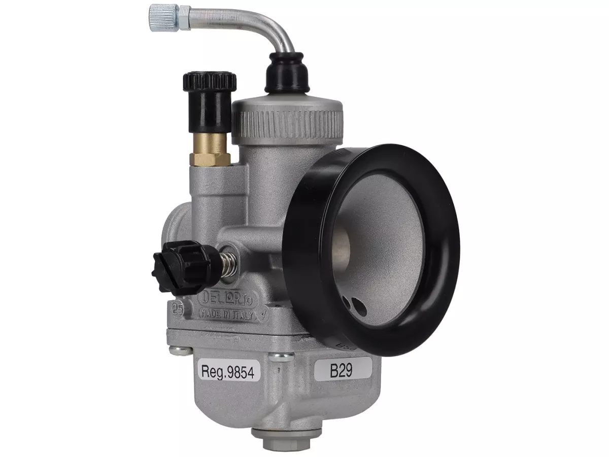 Karburator -DELLORTO 19mm PHDG- Pengganti rangka kecil Vespa untuk SHB19 - DEL9855