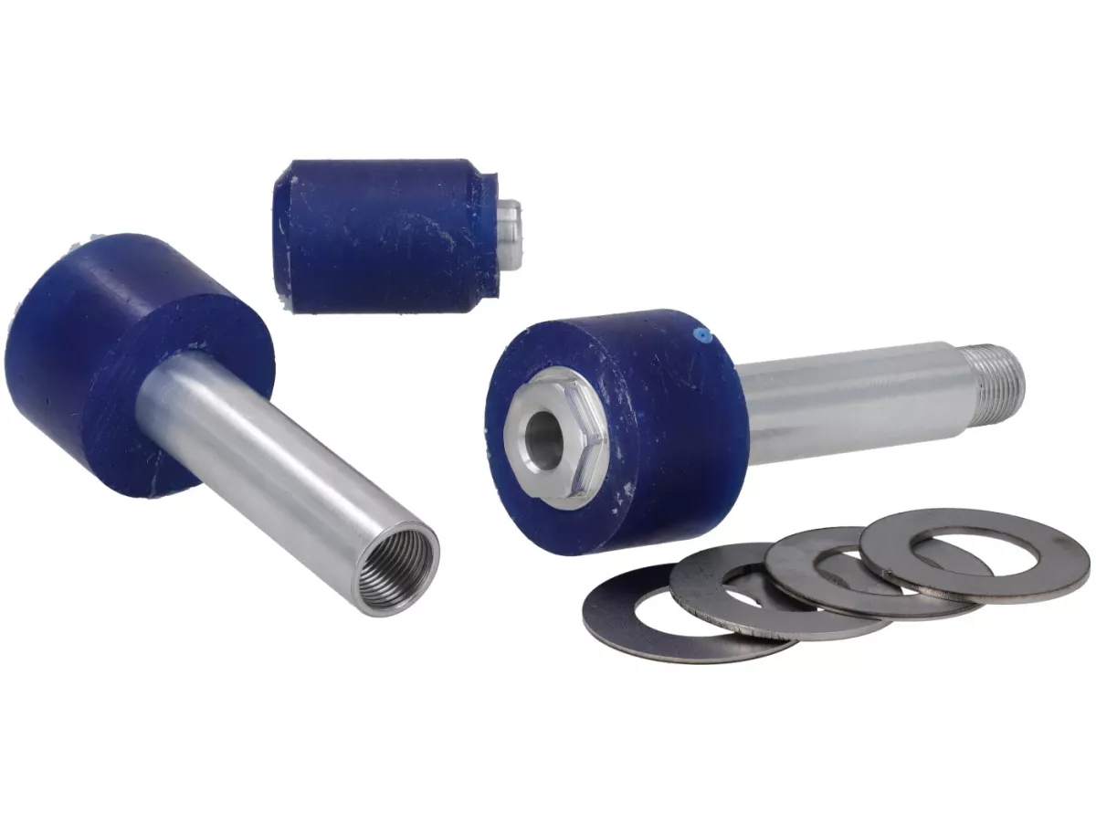 Silent block set motor -DEXTER RACING hard- Vespa V50, V90, SS50, SS90, PV125, ET3, PK