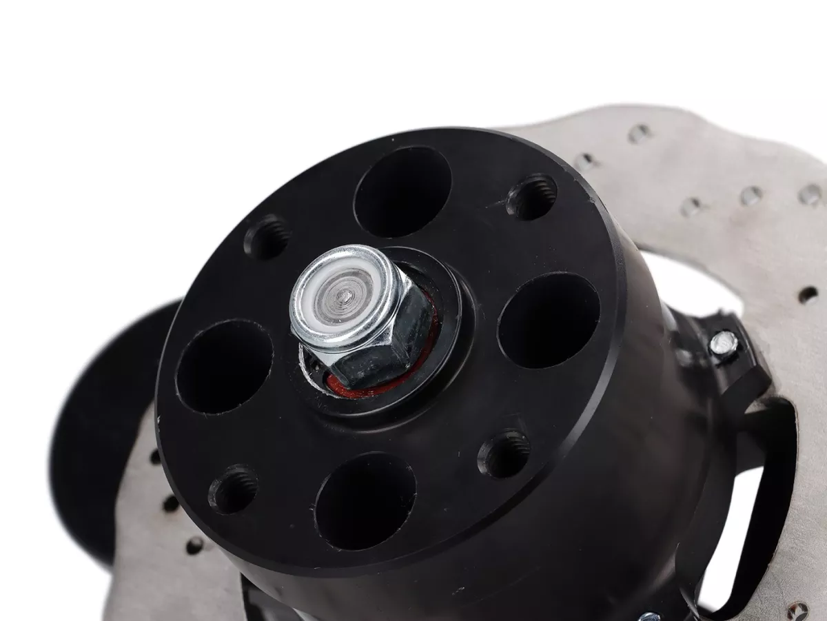 Set freno a disco anteriore -DEXTER RACING Classic Black Edition- Vespa V50 N-L-R cerchio a quattro fori - nero