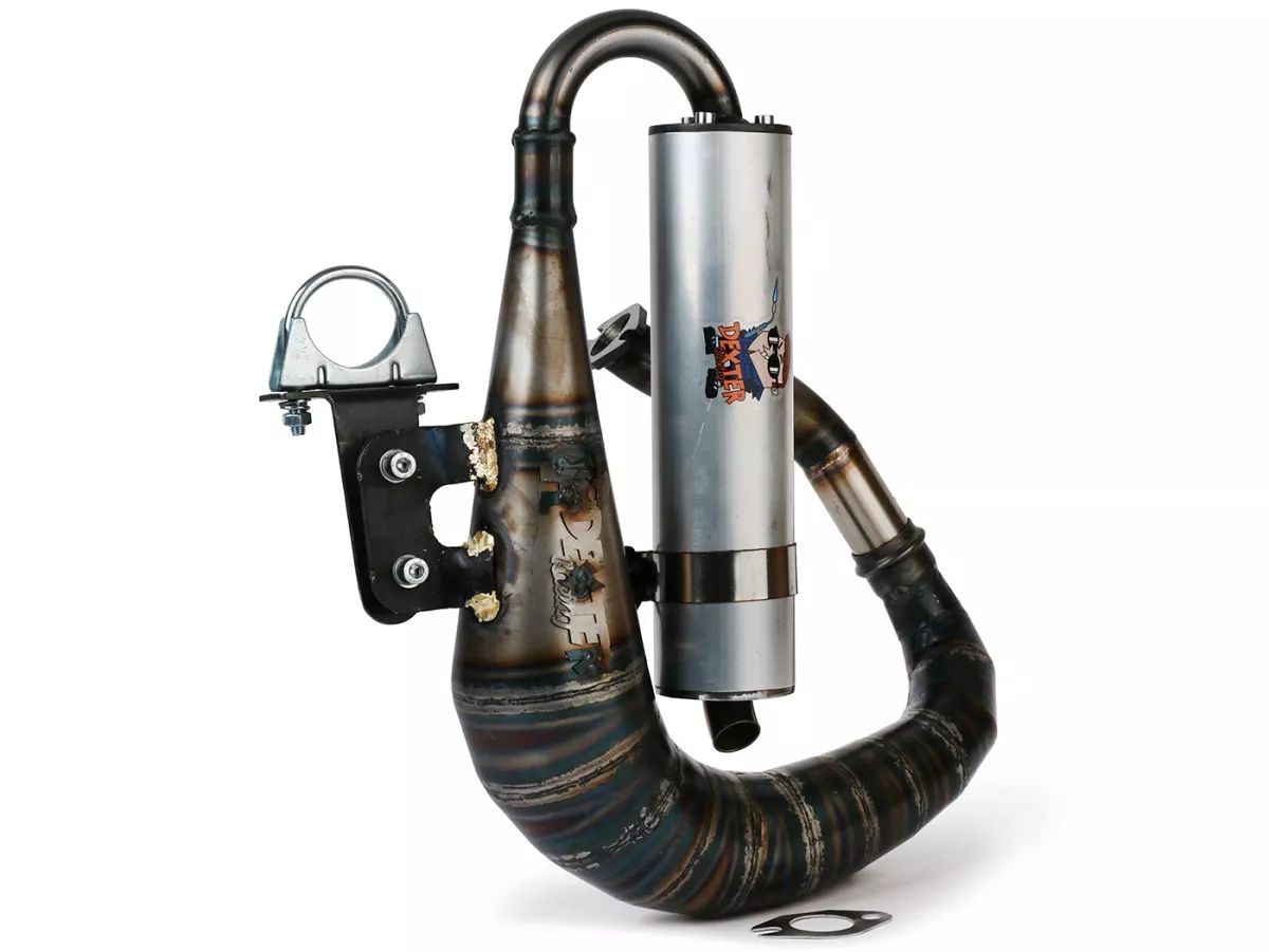 Escape - DEXTER RACING Junior - curly- Vespa Smallframe 100-144 cc - V50, 50 Special, ET3, PV125, PK 125 S/XL/XL2/ETS, Motovespa PK 75/PK 125, Primavera 125 T3