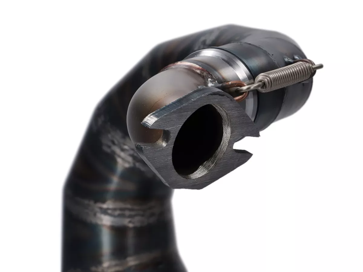 Echappement -DEXTER RACING Sport Production- Vespa Smallframe 100-144 cc - V50, 50 Special, ET3, PV125, PK 125 S/XL/XL2/ETS, Motovespa PK 75/PK 125, Primavera 125 T3