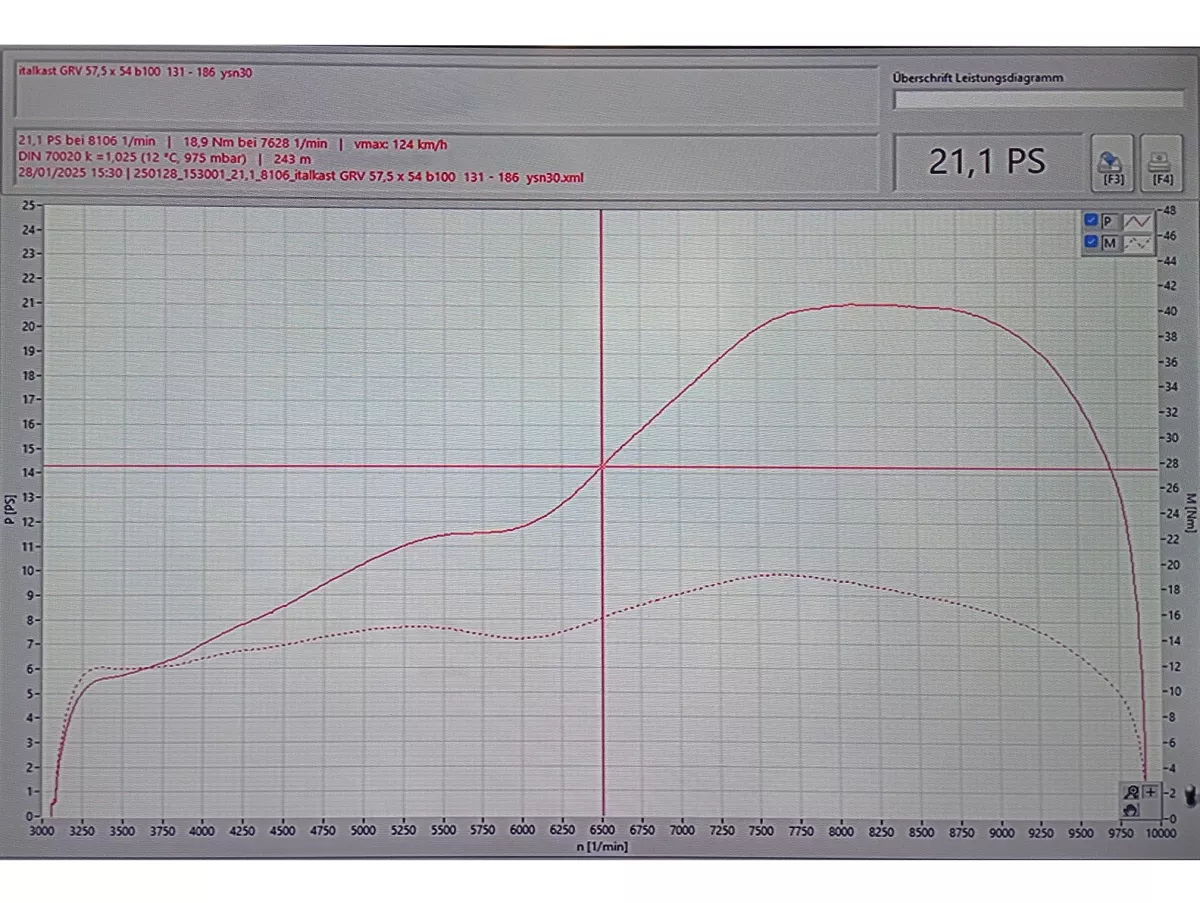 Echappement -DEXTER RACING Sport Production- Vespa Smallframe 100-144 cc - V50, 50 Special, ET3, PV125, PK 125 S/XL/XL2/ETS, Motovespa PK 75/PK 125, Primavera 125 T3