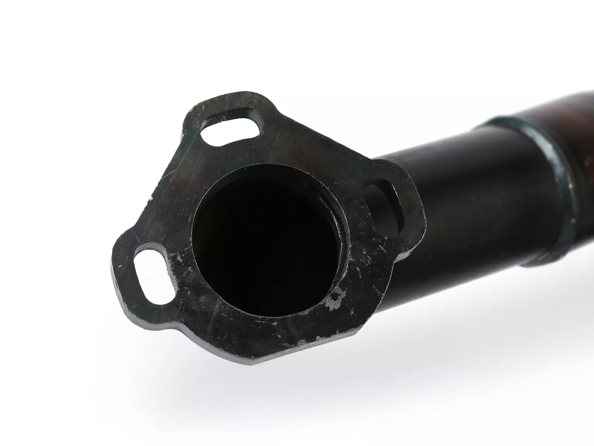 Knalpot -EGIG PERFORMANCE Whisper Goofi Curly - Egig 220, peredam suara yang disekrup - Vespa ET3, PV125 - Peredam kejut perlu diimbangi