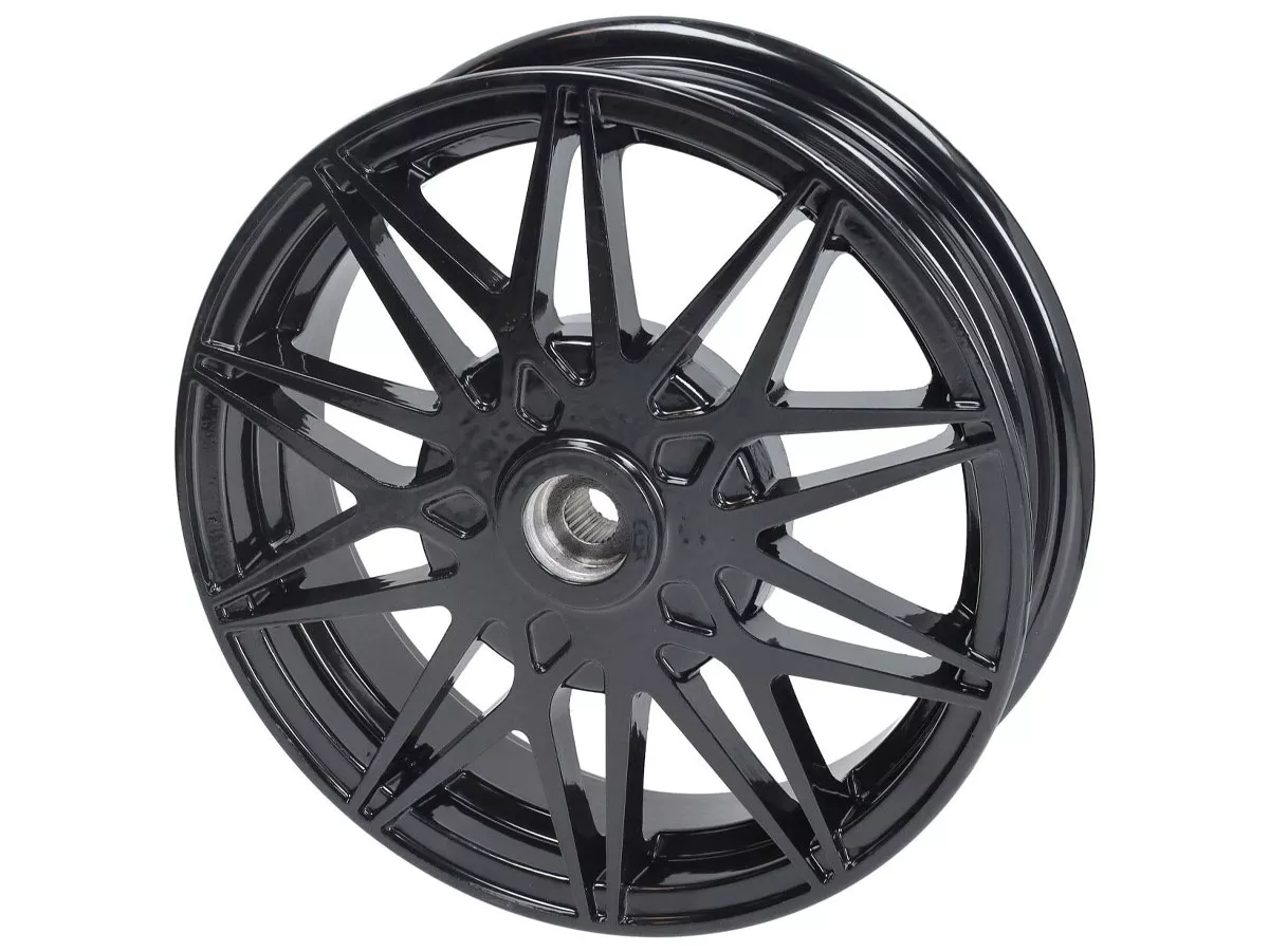 Hjulkonverteringssats -FAST ARROW PRO- Piaggio Zip 2000, Zip II 50-125 - svart glansig