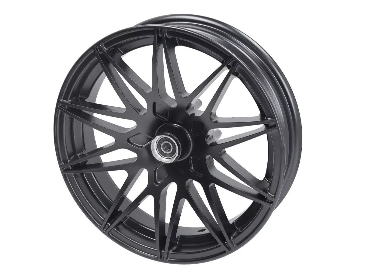 Fälgkonverteringssats -FAST ARROW PRO- Piaggio Zip 2000, Zip II 50-125 - svart matt