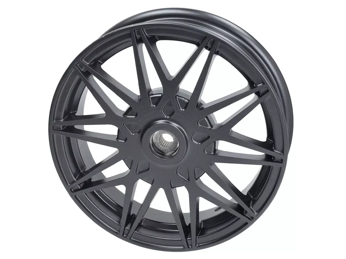 Fälgkonverteringssats -FAST ARROW PRO- Piaggio Zip 2000, Zip II 50-125 - svart matt