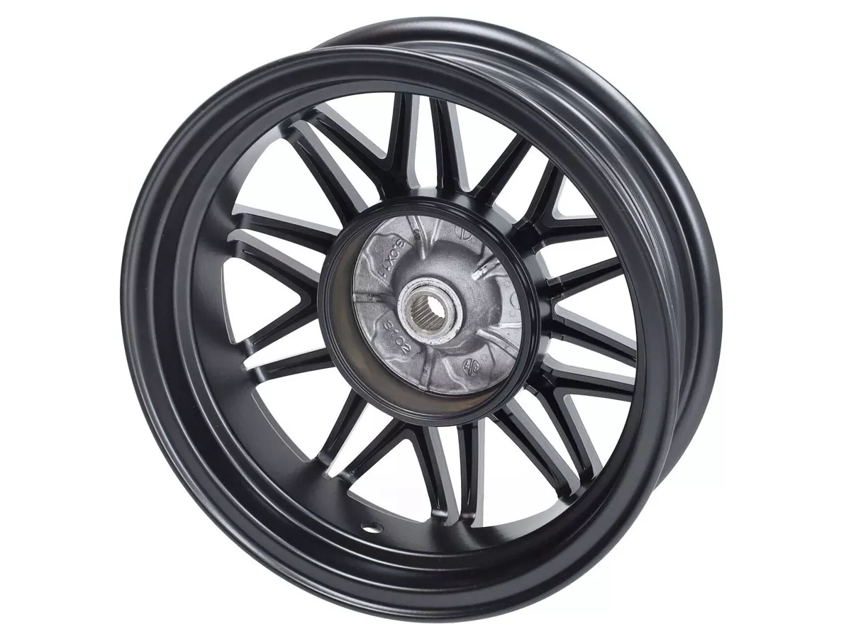 Fälgkonverteringssats -FAST ARROW PRO- Piaggio Zip 2000, Zip II 50-125 - svart matt