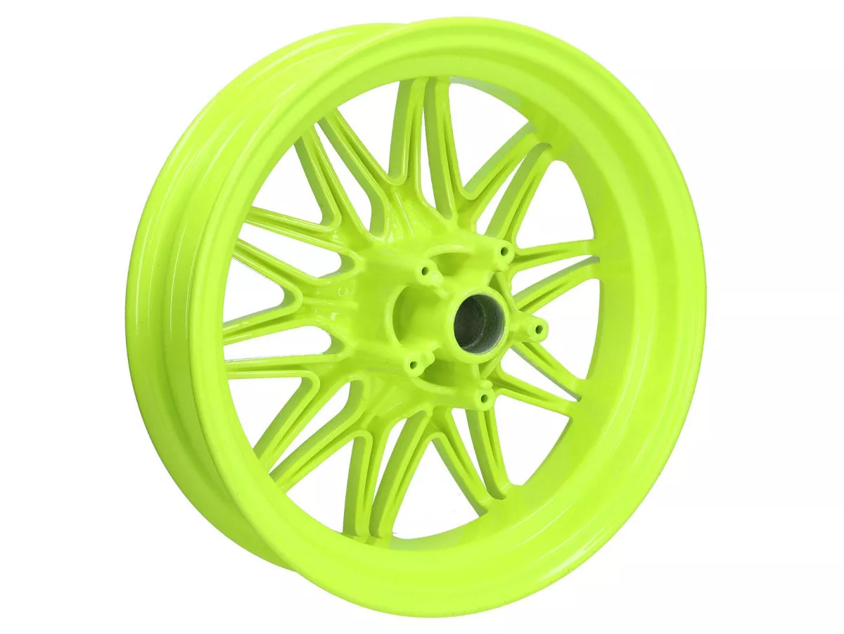 Fälgkonverteringssats -FAST ARROW PRO- Piaggio Zip 2000, Zip II 50-125 - neongul