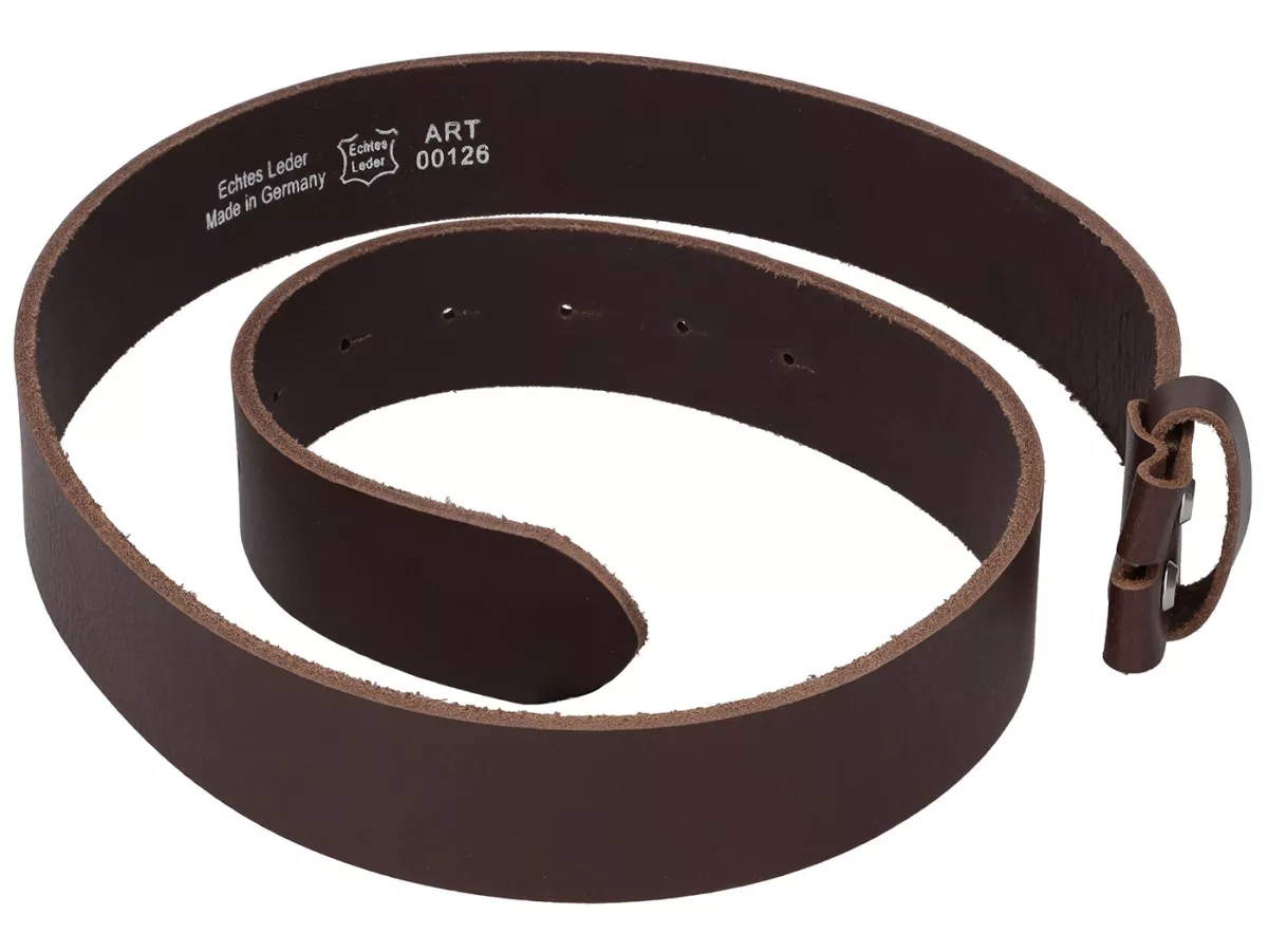 Riem -MALOSSI- Lion Belt - zwart