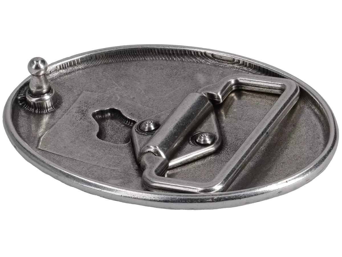 Riem -MALOSSI- Lion Belt - zwart