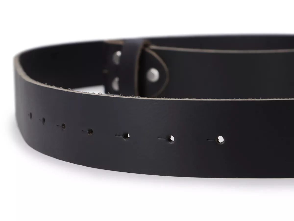 Riem -MALOSSI- Lion Belt - zwart