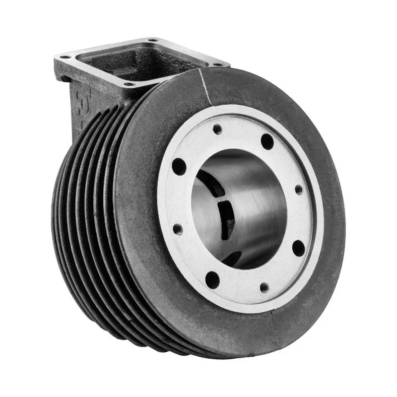 Cylinder -ITALKAST GR-V 135 ccm Ø58mm, stroke=51mm, cast iron, direct intake, 8-valve diaphragm with carbon plate- Vespa PV125, ET3