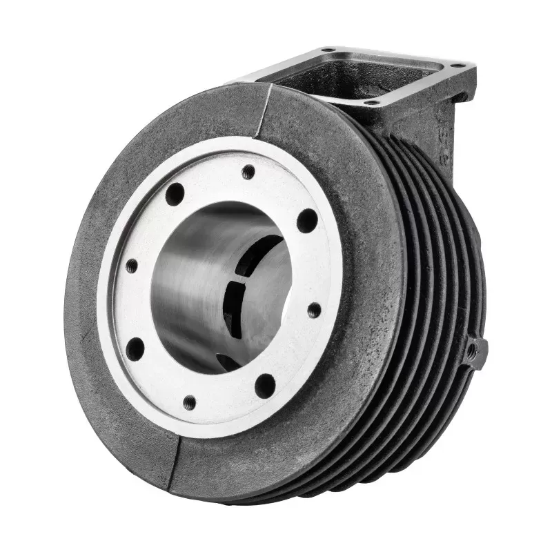 Cylinder -ITALKAST GR-V 135 ccm Ø58mm, stroke=51mm, cast iron, direct intake, standard reed valve- Vespa PV125, ET3