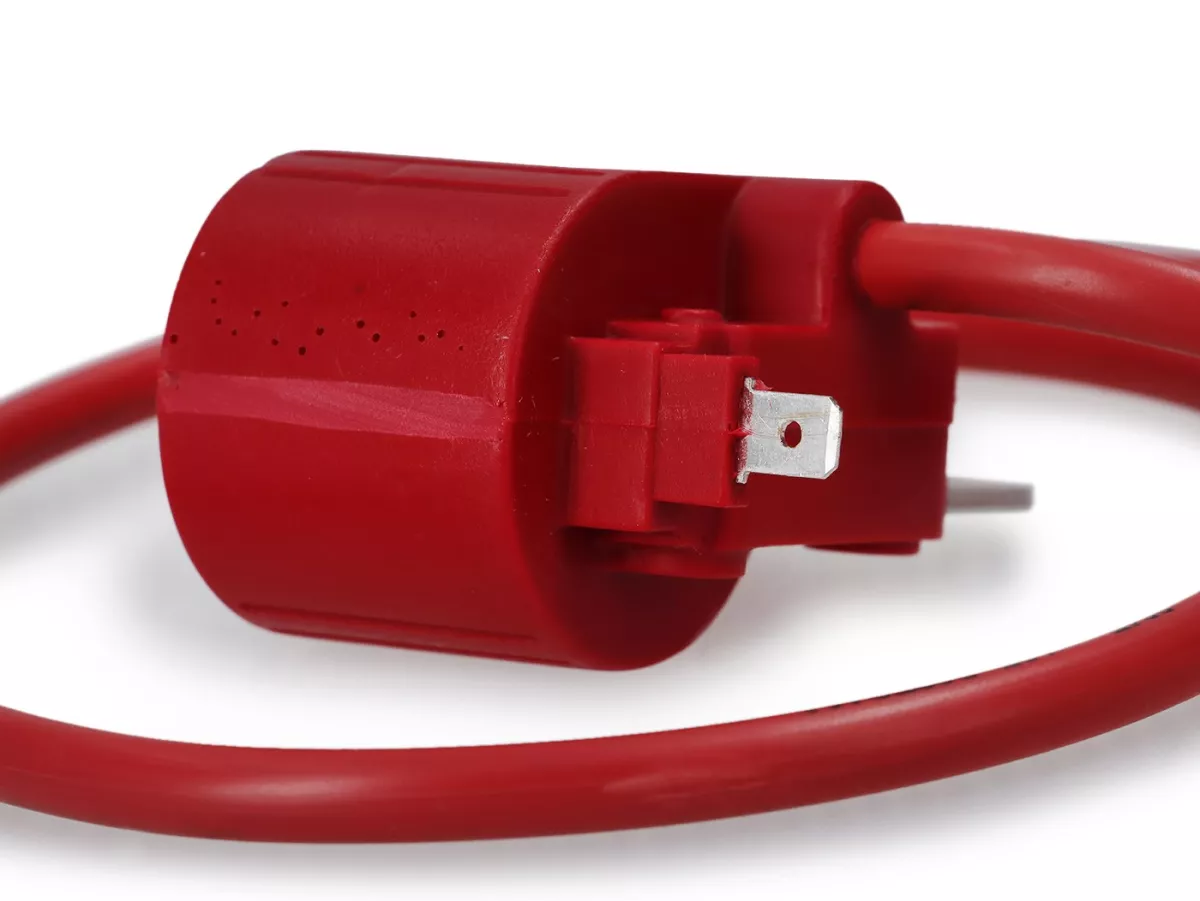 Bobine d'allumage -Levistronic HT 400V- Vespa Smallframe V50, V90, SS50, SS90, PV125, ET3, Largeframe GT125 (VNL2T), GTR125 (VNL2T), TS125 (VNL3T), Sprint150 (VLB1T), GL150 (VLA1T), Vespa Mofa Ciao,