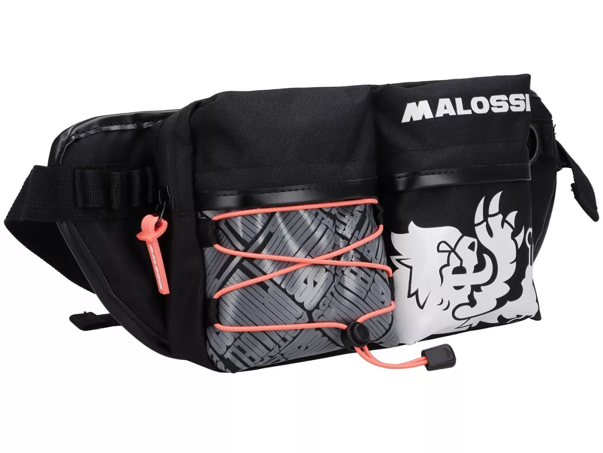 Crossbody-väska -MALOSSI- svart / vit