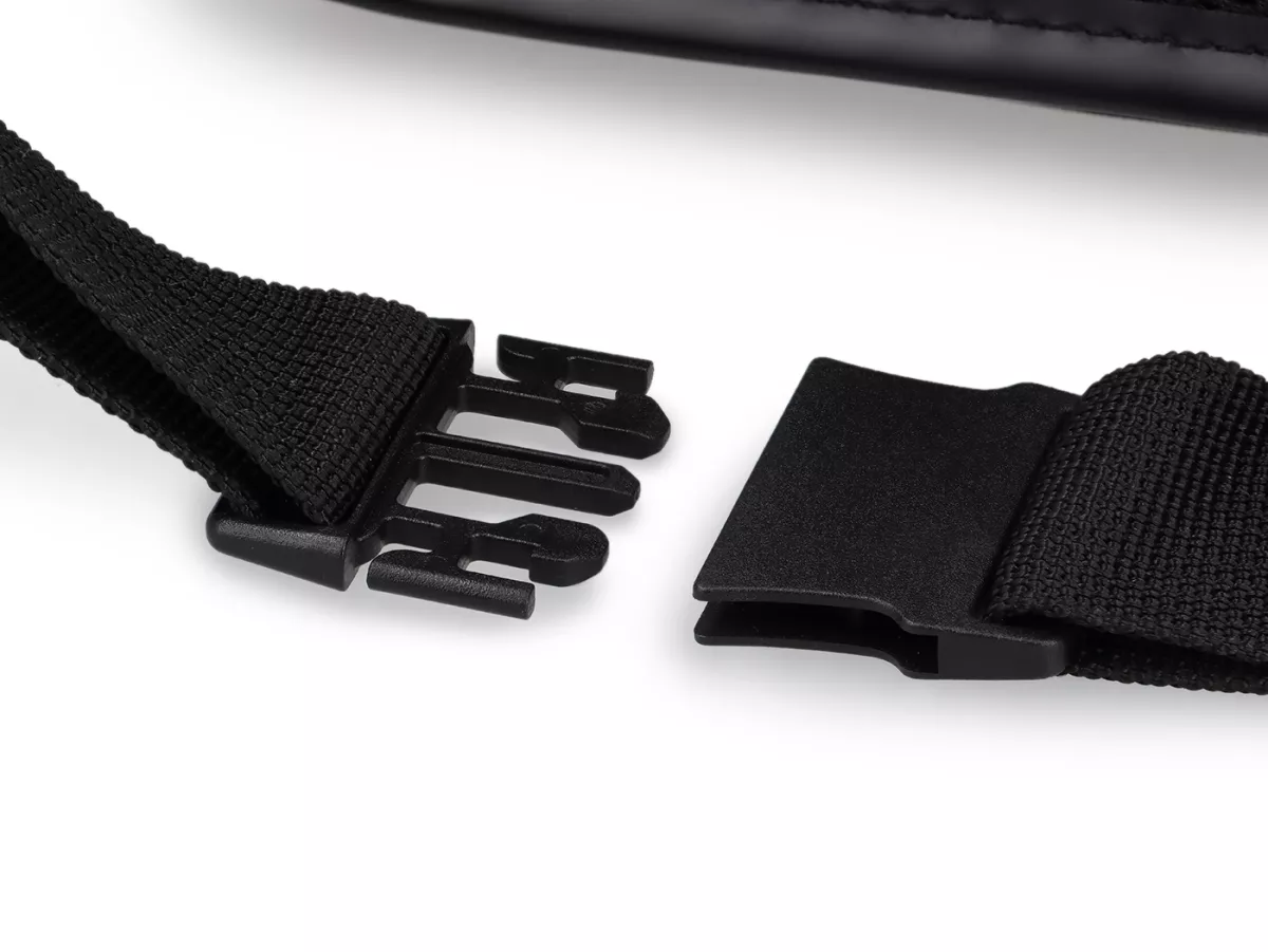 Crossbody-väska -MALOSSI- svart / vit