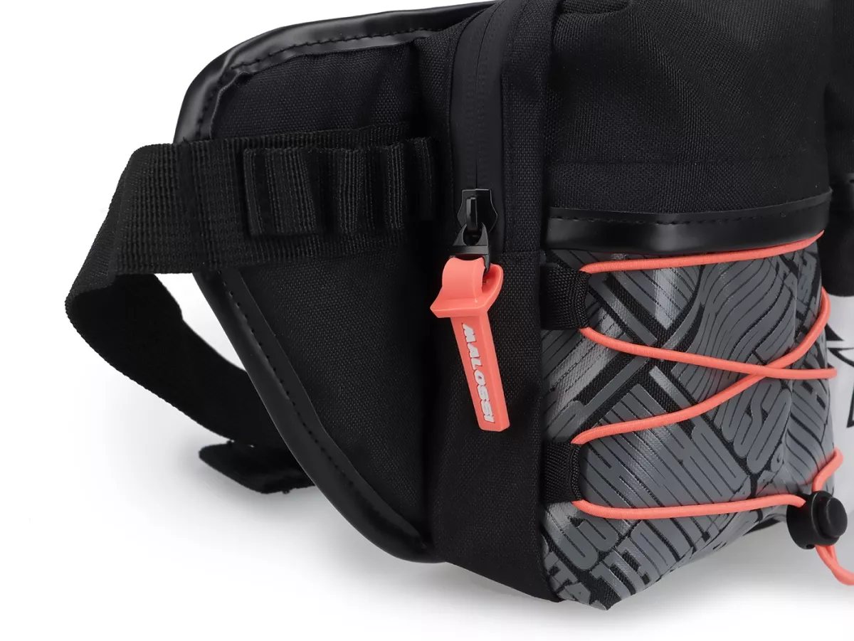 Crossbody-väska -MALOSSI- svart / vit