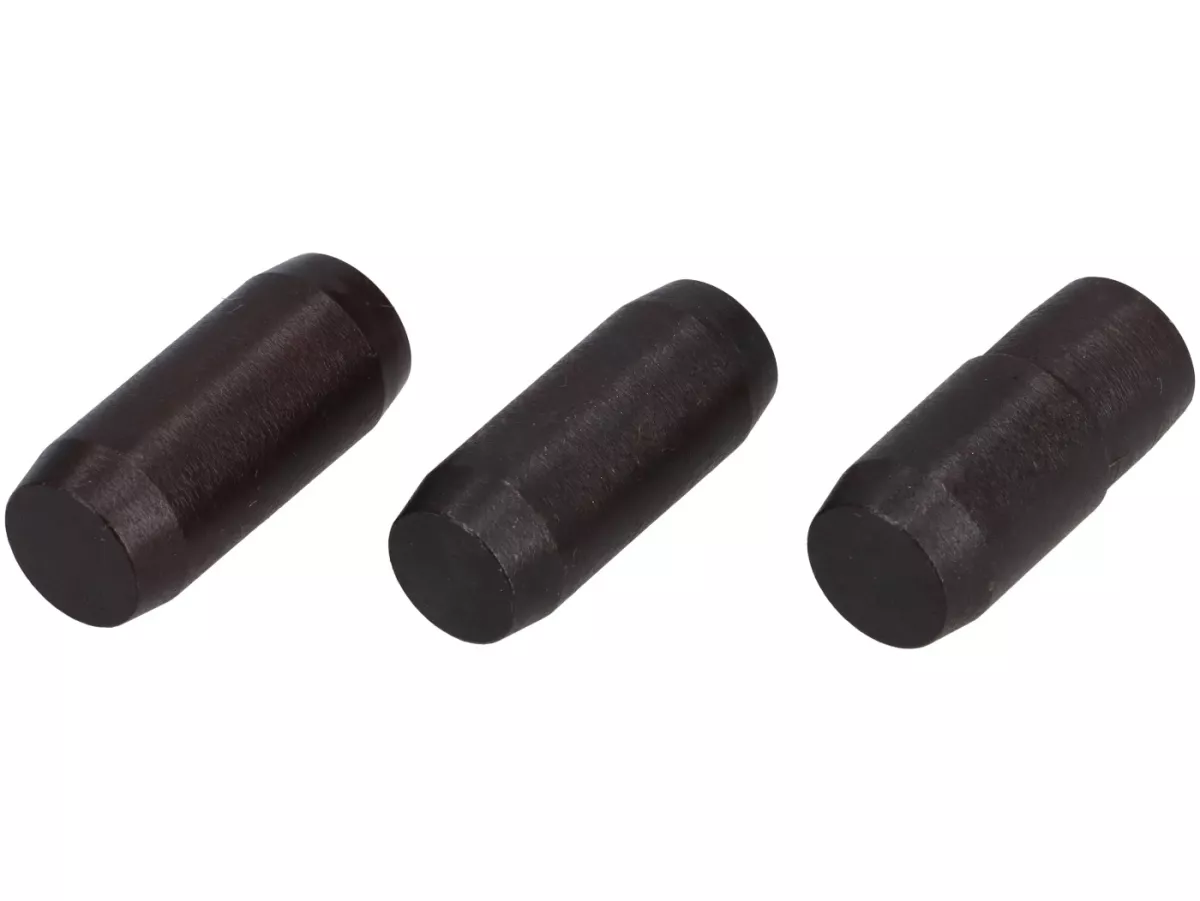 Set di perni di fissaggio carter motore OVERSIZED, piastra di copertura del cambio -MB DEVELOPMENTS- Lambretta LI, LIS, SX, TV (serie 2-3), DL, GP