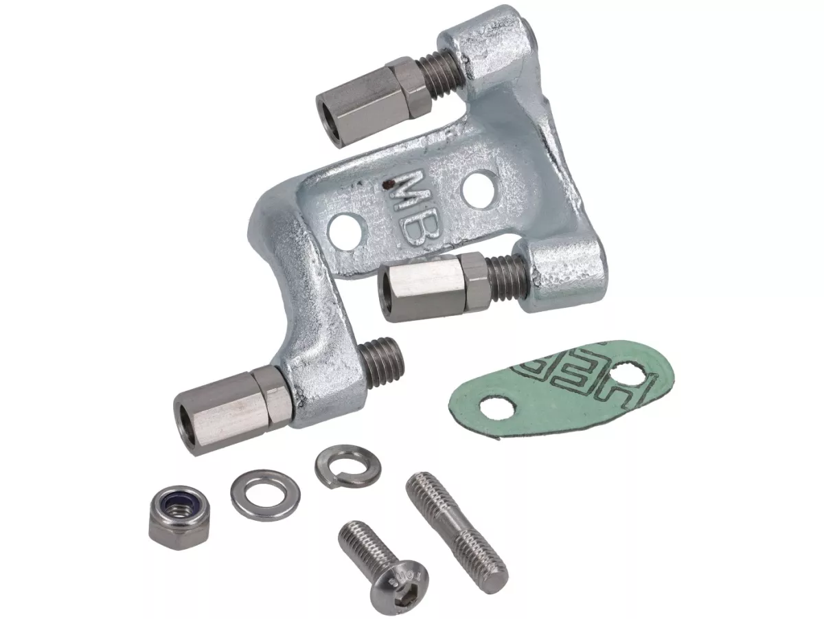Adjusting block -MB DEVELOPMENTS- Lambretta DL/GP 125, DL/GP 150, DL/GP 200, LI 125 (Series 1), LI 150 (Series 1), LI 125 (Series 2), LI 150 (Series 2), TV 175 (Series 2), LI 125 (Series 3), LI 150 (Series 3), LI Special 125, LI Special 150, SX 150, TV 17