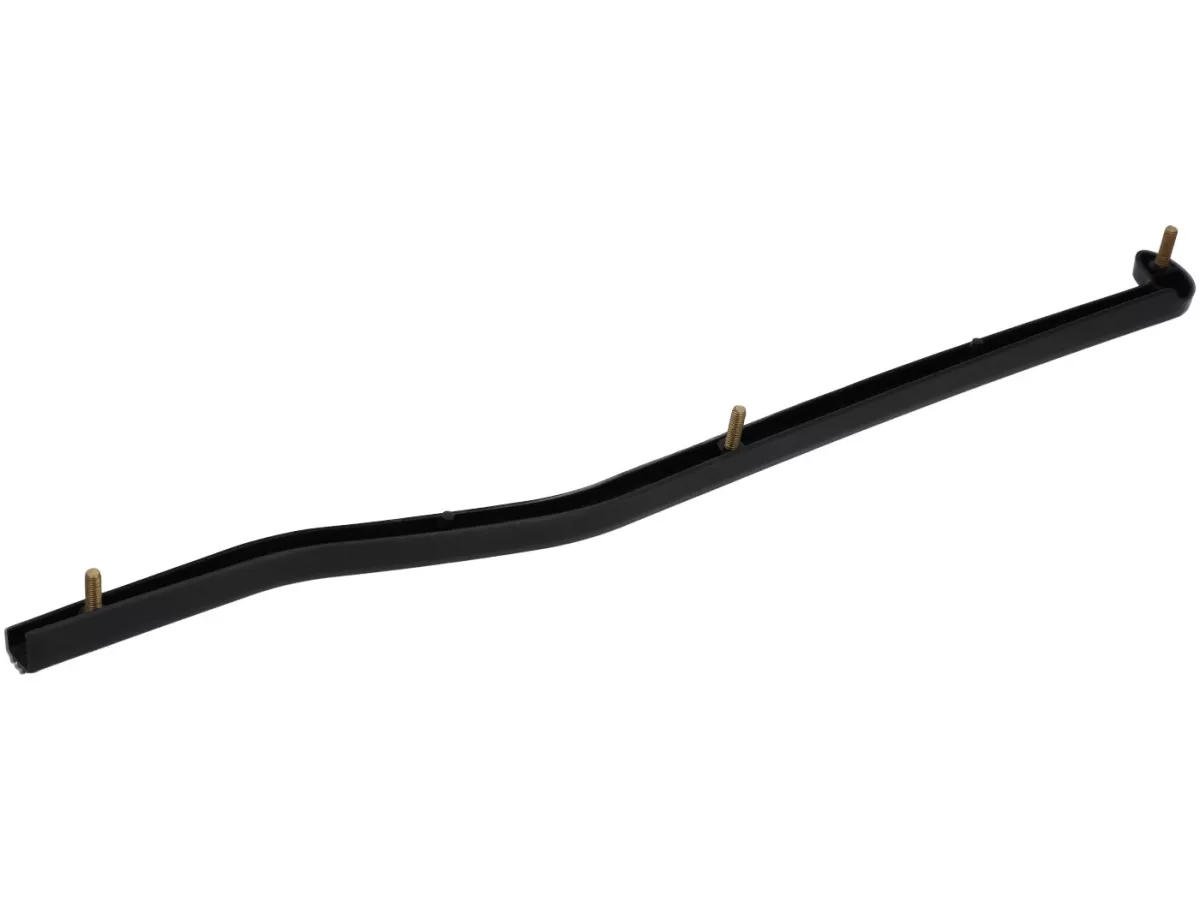 Treeplank rechtsachter -MB DEVELOPMENTS- Lambretta DL, GP- Zwart