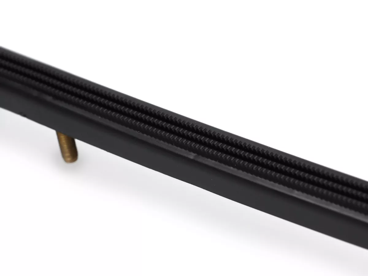 Treeplank rechtsachter -MB DEVELOPMENTS- Lambretta DL, GP- Zwart