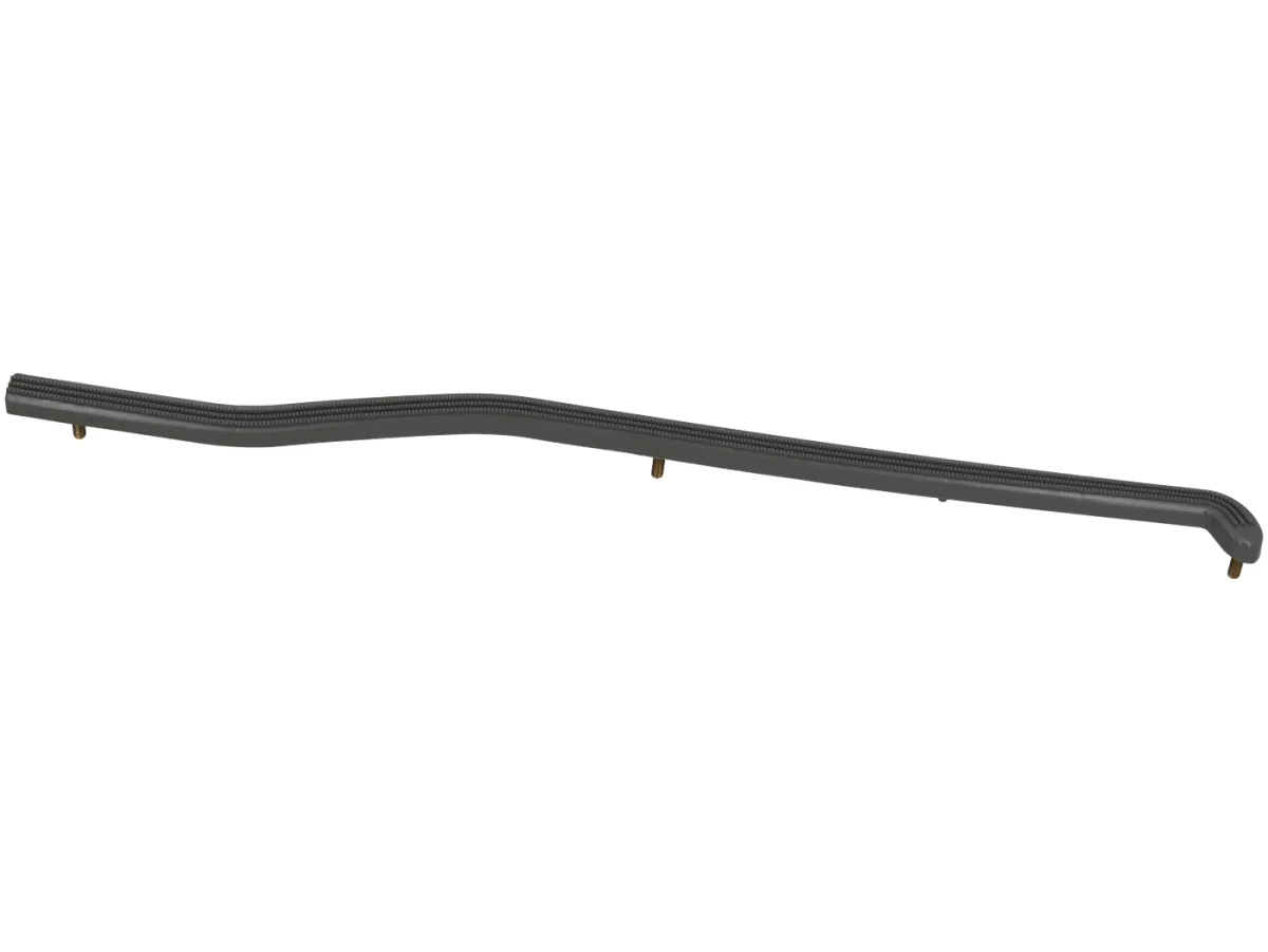 Treeplank rechtsachter -MB DEVELOPMENTS- Lambretta DL, GP- Grijs