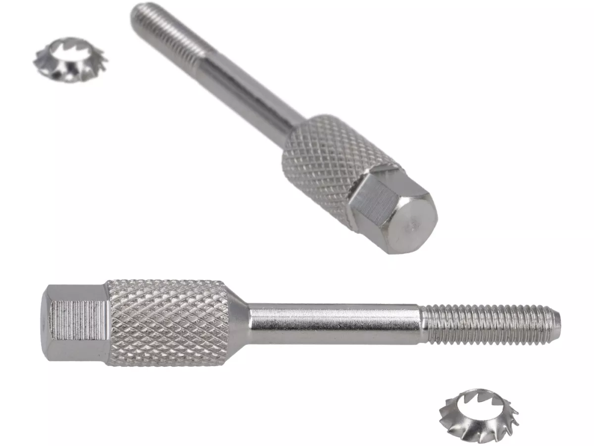 Set di viti QUICK FIT EASY -MB DEVELOPMENTS- per coprimanubri Lambretta LI, TV (serie 1), LI (serie 3), LIS, SX, TV (serie 3), DL, GP