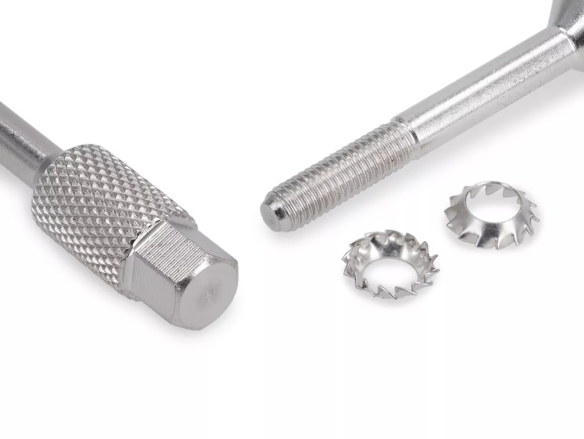 Set di viti QUICK FIT EASY -MB DEVELOPMENTS- per coprimanubri Lambretta LI, TV (serie 1), LI (serie 3), LIS, SX, TV (serie 3), DL, GP