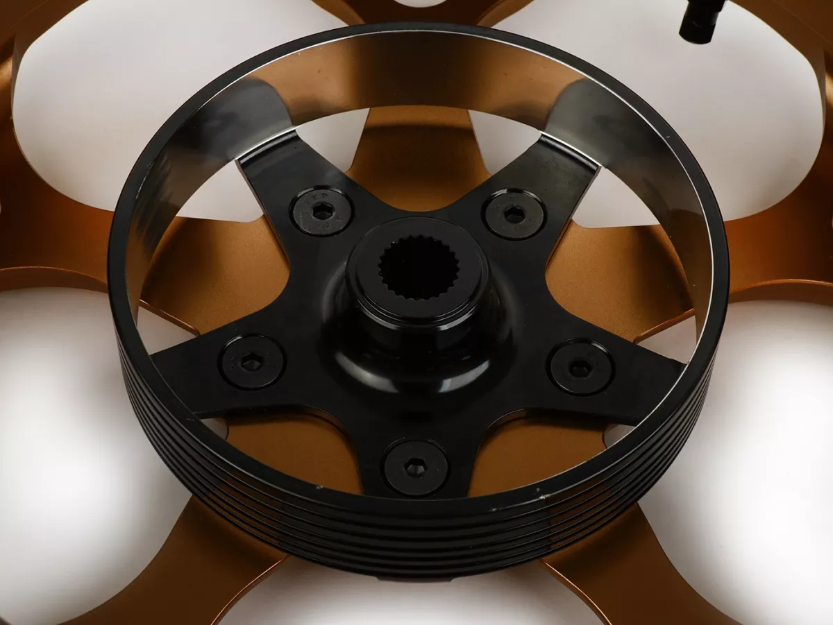 Wheel set Magic MG-21 3.00-12 inch, forged, bronze for Vespa GTS/GTS Super/GTV/GT 60/GT/GT L 125-310, Sprint/Primavera 125-150