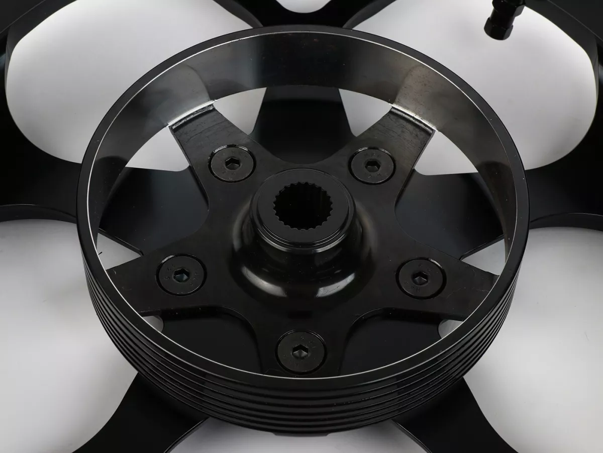 Set roda Magic MG-21 3.00-12 inci, tempa, hitam untuk Vespa GTS/GTS Super/GTV/GT 60/GT/GT L 125-310, Sprint/Primavera 125-150