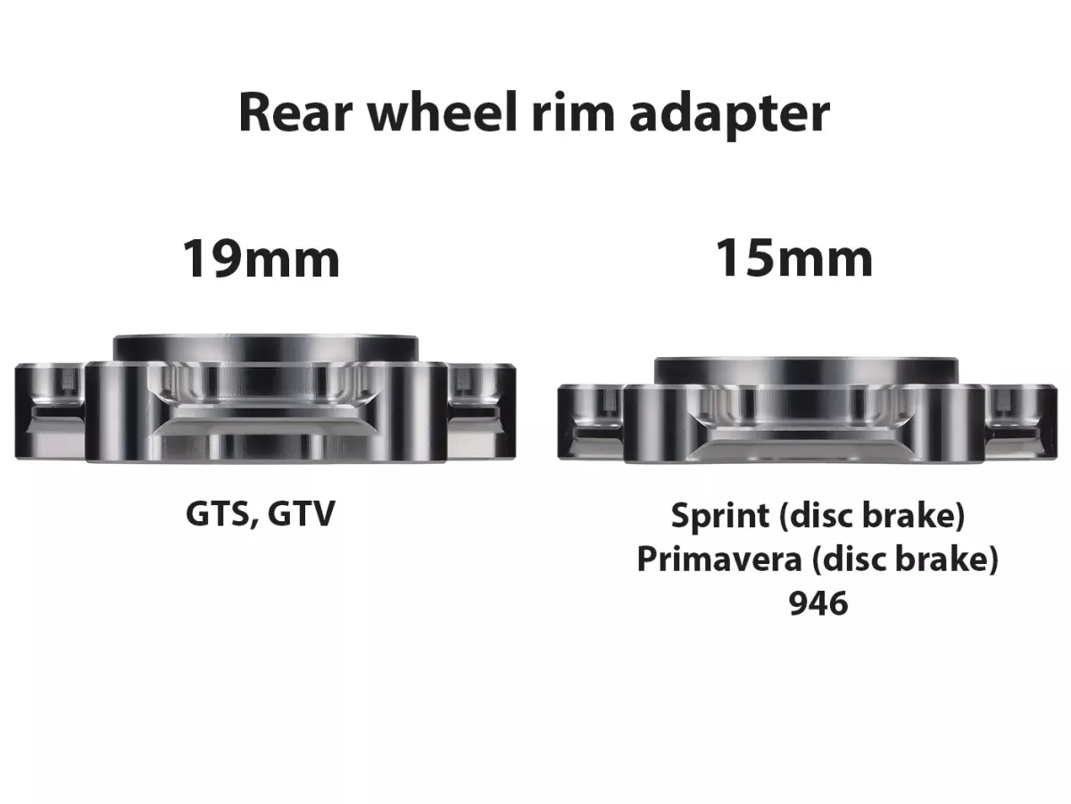 Wheel set Magic MG-21 3.00-12 inch, forged, gold for Vespa GTS/GTS Super/GTV/GT 60/GT/GT L 125-310, Sprint/Primavera 125-150