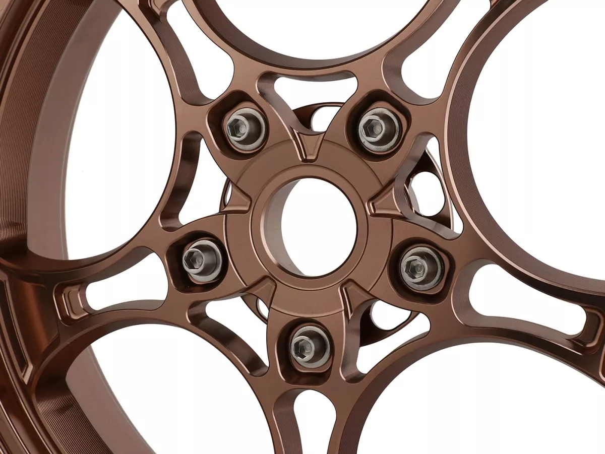 Felgen-Set Magic MG-26 3.00-12 Zoll, geschmiedet, bronze für Vespa GTS/GTS Super/GTV/GT 60/GT/GT L 125-310, Sprint/Primavera 125-150