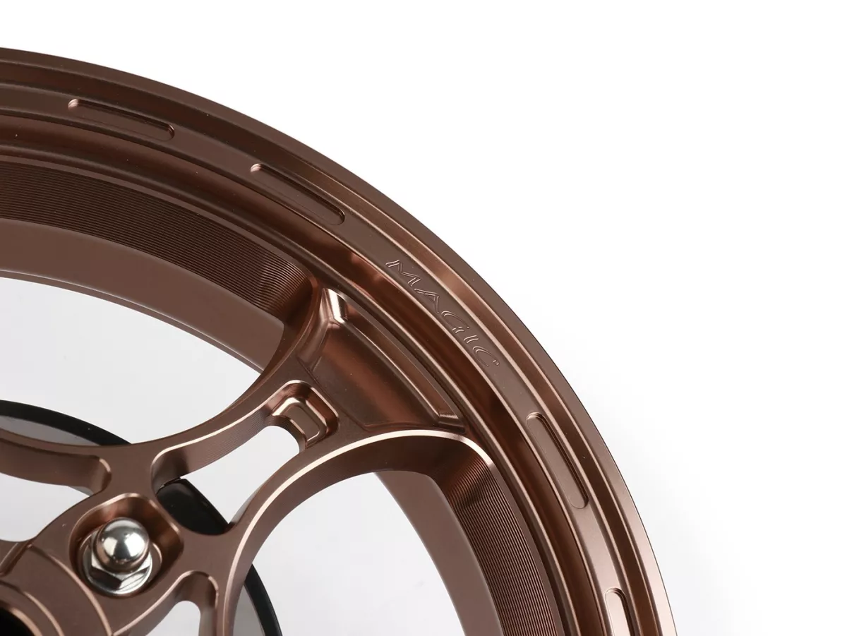 Felgen-Set Magic MG-26 3.00-12 Zoll, geschmiedet, bronze für Vespa GTS/GTS Super/GTV/GT 60/GT/GT L 125-310, Sprint/Primavera 125-150