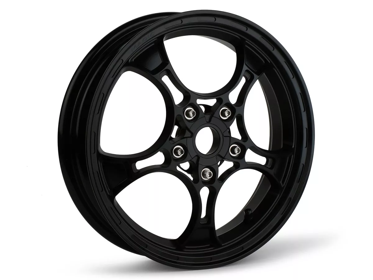 Felgen-Set Magic MG-26 3.00-12 Zoll, geschmiedet, silbern für Vespa GTS/GTS Super/GTV/GT 60/GT/GT L 125-310, Sprint/Primavera 125-150