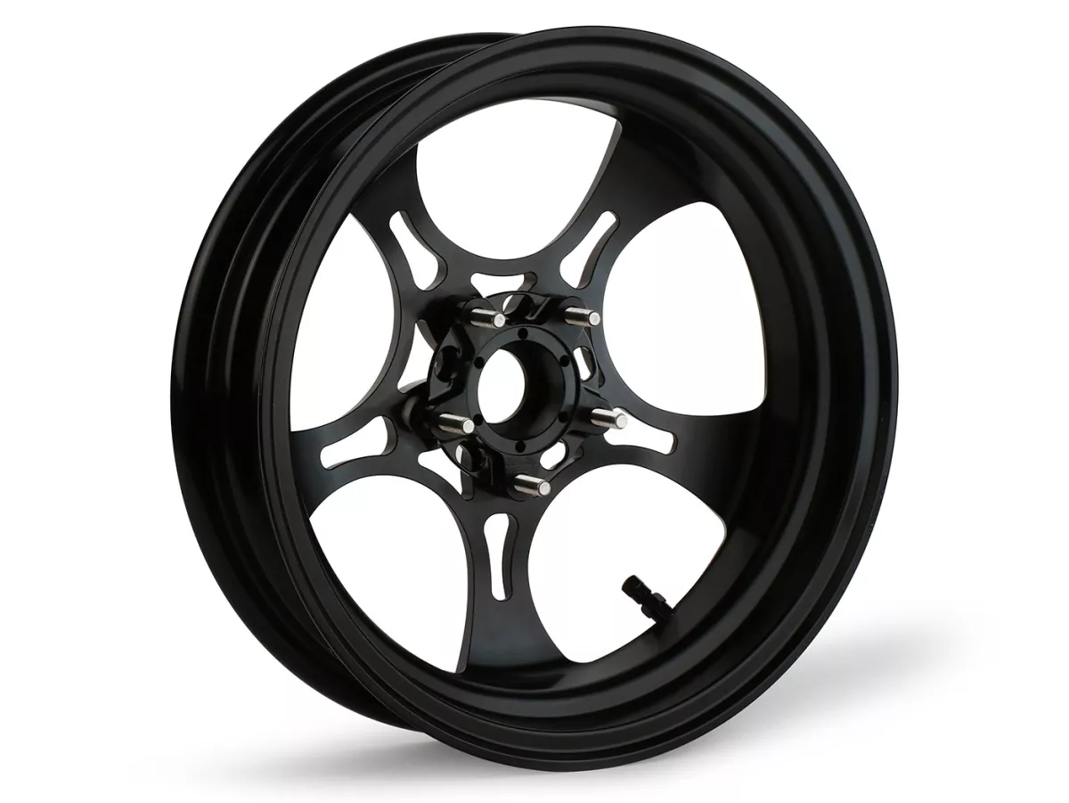 Felgen-Set Magic MG-26 3.00-12 Zoll, geschmiedet, silbern für Vespa GTS/GTS Super/GTV/GT 60/GT/GT L 125-310, Sprint/Primavera 125-150