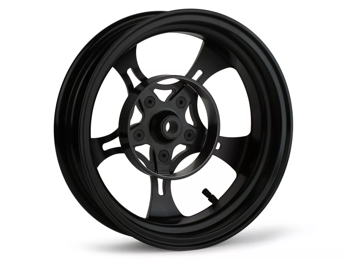 Felgen-Set Magic MG-26 3.00-12 Zoll, geschmiedet, silbern für Vespa GTS/GTS Super/GTV/GT 60/GT/GT L 125-310, Sprint/Primavera 125-150