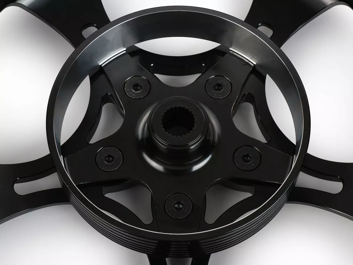 Felgen-Set Magic MG-26 3.00-12 Zoll, geschmiedet, silbern für Vespa GTS/GTS Super/GTV/GT 60/GT/GT L 125-310, Sprint/Primavera 125-150