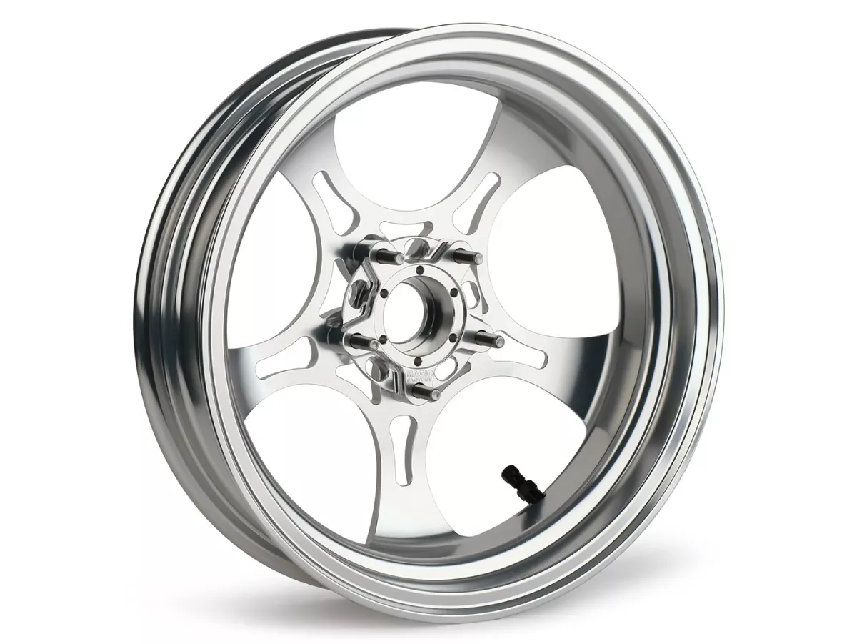 Felgen-Set Magic MG-26 3.00-12 Zoll, geschmiedet, silbern für Vespa GTS/GTS Super/GTV/GT 60/GT/GT L 125-310, Sprint/Primavera 125-150