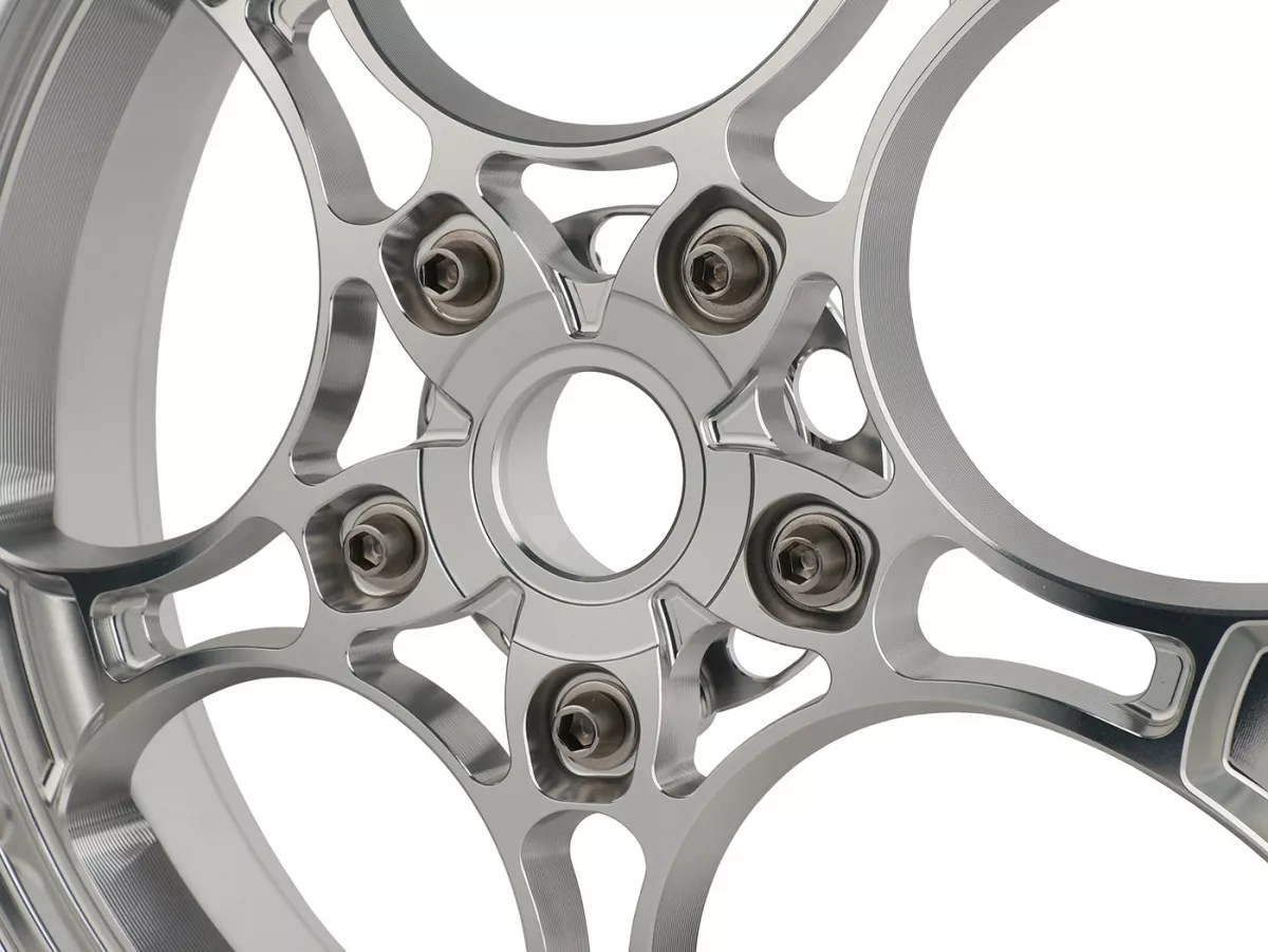 Felgen-Set Magic MG-26 3.00-12 Zoll, geschmiedet, silbern für Vespa GTS/GTS Super/GTV/GT 60/GT/GT L 125-310, Sprint/Primavera 125-150